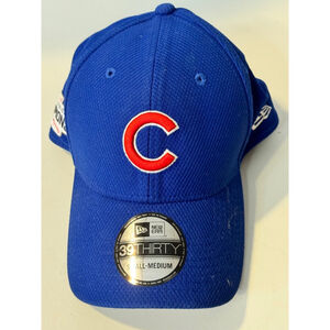 Unisex New Era Chicago Cubs Hat Baseball Cap Fitted S/M Blue
